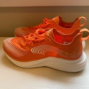 APL Womens Streamline Sneakers - Orange/Pristine - Size 7.5